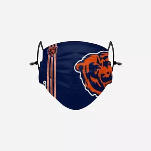 Máscara facial de los Chicago Bears de la NFL, 100 % algodón - Imagen 1 de 2