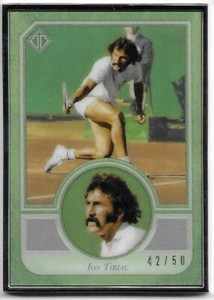 2020 Topps Transcendent Collection Hall of Fame Tennis #21 ION TIRIAC 42/50