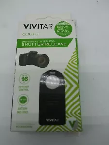 Vivitar Wireless Shutter Release Remote Control for Canon - Picture 1 of 3