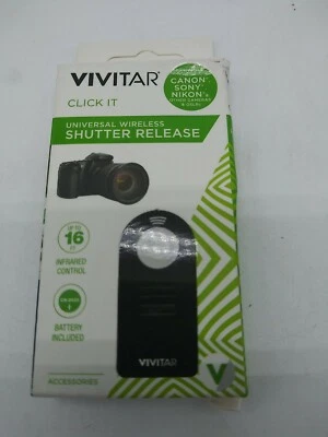 Vivitar Wireless Shutter Release Remote Control for Canon - Image 1 of 3