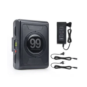 REYTRIC 99Wh(6875mAh) Gold Mount Battery with D-tap Charger and D-Tap Output ... - Picture 1 of 6