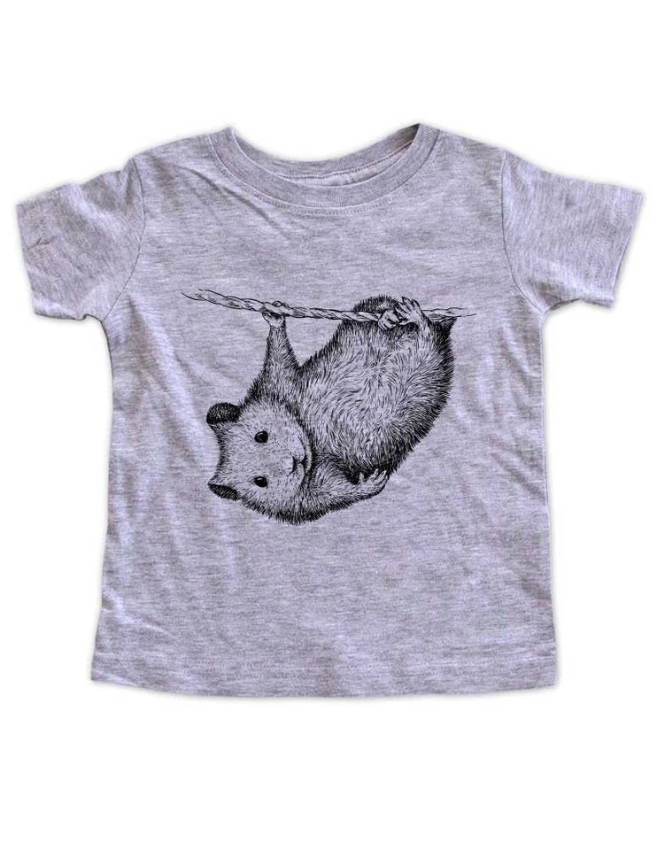 Hamster hanging animal zoo birthday baby bodysuit, toddler, youth shirt - Image 1 of 1