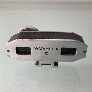Vintage Watameter II Rangefinder Distance Meter Accessory Shoe - Picture 1 of 10