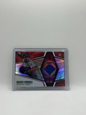 Muestras Spectrum Spectrum 2008 Upper Deck rojas/35 Aramis Ramirez #SS-RA Foto 1 de 2