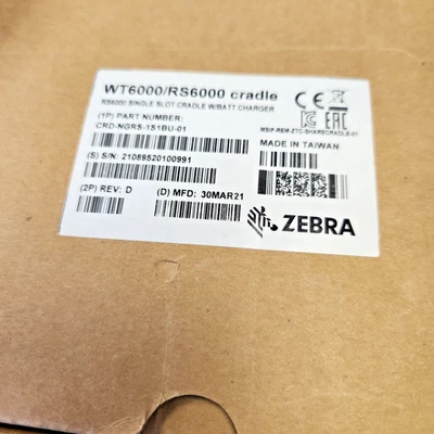 Zebra OEM Brand New CRD-NGRS-1S1BU-01 - Image 1 of 3