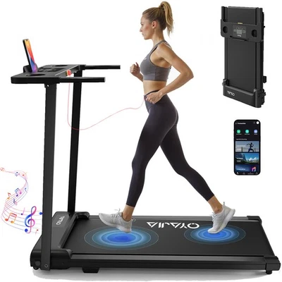 Laufband elektrisch 12km/h Fitness Heimtrainer klappbar 120kg mit Handy-Halter - Bild 1 von 4