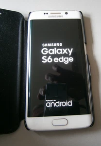 Samsung Galaxy S6 edge 32GB weiß, TOP-Zustand - Bild 1 von 10