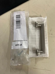 Schaub Empire Collection 4 in. (102mm) Pull, Satin Nickel - 877-15 - Picture 1 of 6