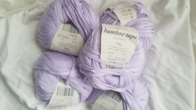 Rowan Bamboo Tape Yarn Shade 702 Matching dye Lot 50 grams Each Lot of 5 - Image 1 of 2