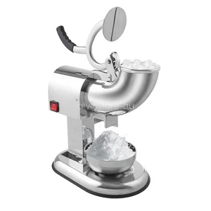 Electric Ice Crusher Shaver Commercial Machine Snow Cone Maker Stainless-Steel - Picture 1 of 9