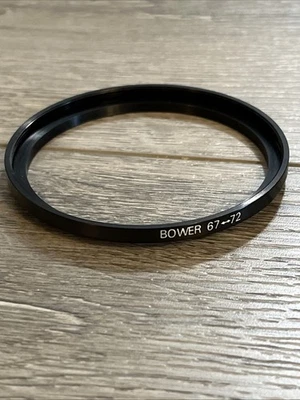 Bower 67mm-72mm Step-Up Ring Metal Adapter (67-72mm black) - Image 1 of 4