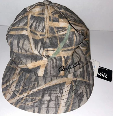 Cabela's Mossy Oak Thinsulate Gore-Tex Camo Hunting Cap NWT. Stretchy Fit! - Image 1 of 3