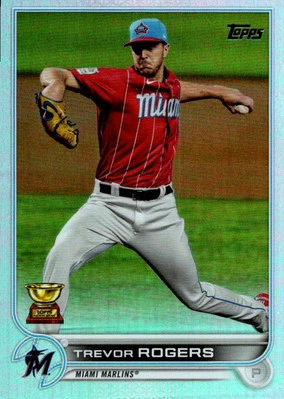 2022 Topps Trevor Rogers Miami Marlins #24 - Image 1 of 2