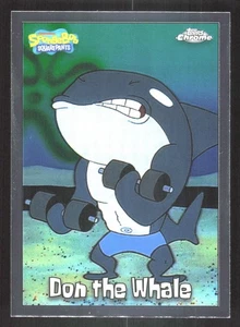 2025 Topps Chrome Sponge Bob Don the Whale #134 - Picture 1 of 2