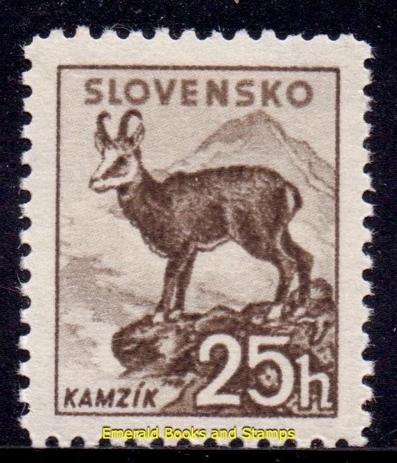 EBS Slovakia Slovensko 1940 - Chamois - Štrbské peak  - Michel 74 XA - MNH** - Image 1 of 1