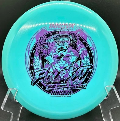 Innova Proto Glow Star Rollo Finley TS Rare K. Mertsch Polecat Stamped Disc Golf - Image 1 of 4