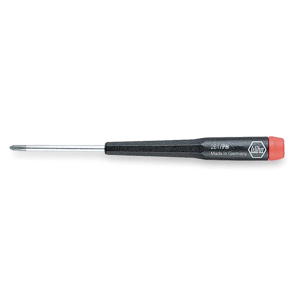 WIHA TOOLS 26113 Precision Phillips Screwdriver, #1 PK 10 - Image 1 of 1