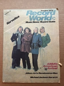 Record World Korvettes Music Buyers Guide ABBA Michael Jackson 1979 Vintage - Picture 1 of 12