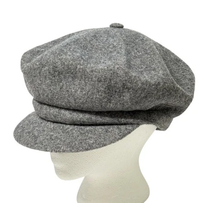 Kangol Wool Blend SpitFire Hat Made in Cumbria England Gray Newsboy Cabbie Sz M - Image 1 of 4