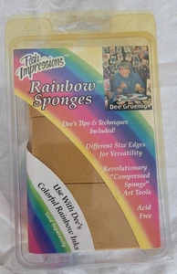 Tintas Ranger Esponjas Arco Iris Posh Impressions Dee Gruenig Nuevo en Paquete - Imagen 1 de 9