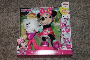 MINNIE'S HAPPY HELPERS SING & SPIN SCOOTER MINNIE PLUSH BRAND NEW - Picture 1 of 1