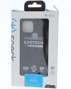 Speck Presidio Exotech with Grips Case for Google Pixel 5 Black - Picture 1 of 5