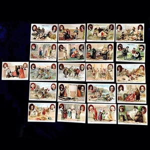 Lot 21 chromos images Bon point Série " La France Formée par les Provinces " - Imagen 1 de 2