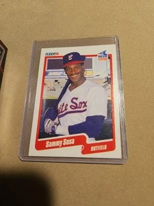 1990 Fleer - Sammy Sosa #548 (RC) - Bild 1 von 2