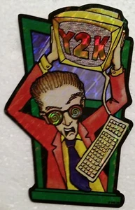Y2K--NUOVO--Vintage--27 anni--1998--Adesivo distributore automatico prismatico (#380) - Foto 1 di 2
