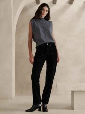 Pantalón recto de pana Banana Republic 25P XXSP negro #755130 Foto 1 de 4