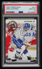 1992 Upper Deck World Juniors Championships Jere Lehtinen #615 PSA 10 Rookie RC