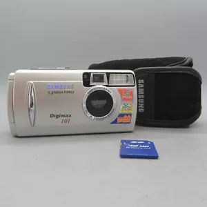 Samsung Digital Camera Digimax 101 1.3MP Silver Tested - Picture 1 of 10