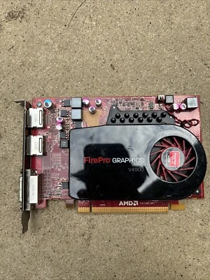 AMD FIREPRO V4900 1GB GDDR5 DP DVI GRAPHICS CARD - Image 1 of 3