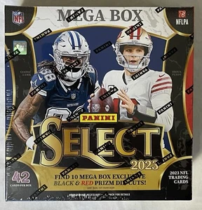 2023 Panini Select Football Trading Cards Mega Box Walmart - In Hand FAST SHIP - Picture 1 of 4