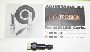 Carburadores ajustables MX Precision Mikuni Jet 26, 30, 32 y 34 mm p/n MX-9 - Imagen 1 de 6