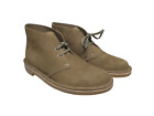 Clarks Bushacre 3 Boot Brown Suede Chukka Boots 61616325 Men's Size 7.5 Wide