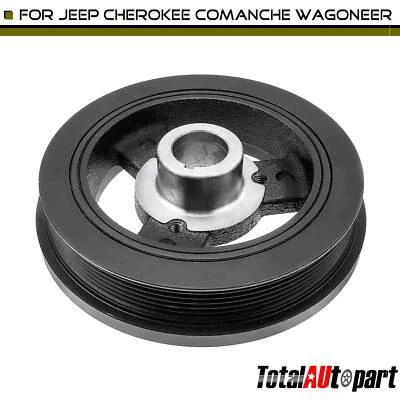 Equilibrador armónico de motor para Jeep Grand Cherokee 1993-2004 TJ 2005-2006 L6 4,0 L Foto 1 de 4