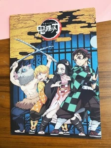 Demon Slayer Harajuku Sorting Folder Fashion Paper File Storage Bag Anime Gift - Picture 1 of 4