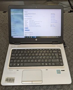 HP 14" Probook 640 G3 (256GB SSD, Intel Core i5-7200U 2.50GHz, 8GB RAM) - Picture 1 of 7