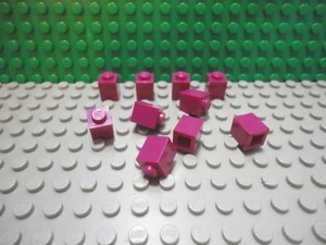 Lego 10 Magenta 1x1 bloque ladrillo NUEVO - Imagen 1 de 1