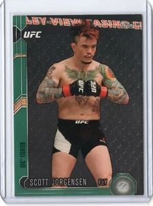 Scott Jorgensen /288 Green Parallel 2015 Topps UFC SP Rare #’d Card #130 MMA MT - Picture 1 of 2