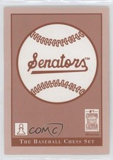 1996 Danbury Mint Baseball Chess Washington Senators Senators/Minnesota Twins
