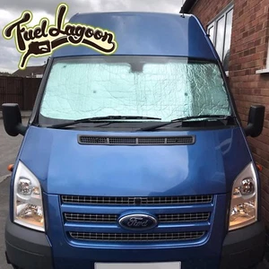 Thermal Window Screen Blinds 3 set Camper Van Ford Transit MK7 Motorhome silver - Picture 1 of 6