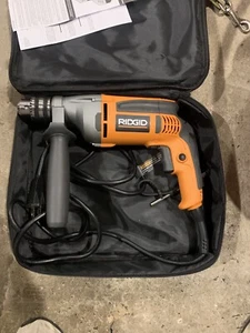 RIDGID 8-Amp 1/2 in. Heavy-Duty Variable Speed Reversible Drill - R71111 - Picture 1 of 1