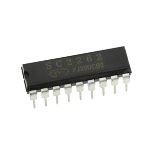 10/25/50pcs PT2262 enchufe recto DIP-18 chip de codificación SC2262 - Imagen 1 de 1