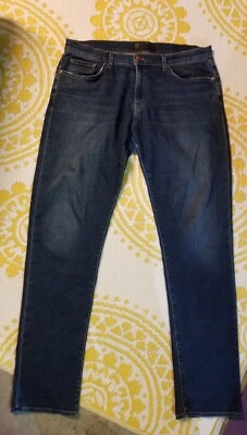 J Brand Jeans Kane Dark Blue Jett Wash Stretch Waist 36 Length 33 Soft - Image 1 of 4