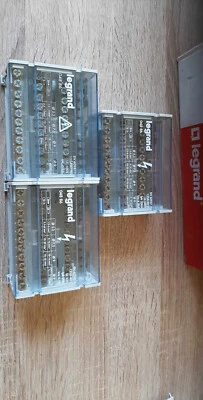 Legrand En60947-1 Modular Distribution Block 125a 500 Volt FREE SHIPING - Image 1 of 2