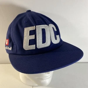 Insomniac EDC Electric Daisy Carnival Hat Strap Back Cap Blue Peace - Picture 1 of 9