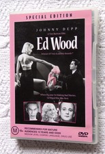ED WOOD (DVD) REGION: 4, LIKE NEW, FREE POST WITHIN AUSTRALIA