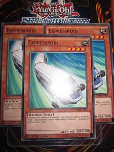 YU-GI-OH! COM EXPRESSROID LOT DE 3 (PLAYSET) HSRD-FR045 MINT FRENCH - Picture 1 of 1